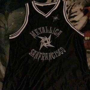 Metallica Basketball Jersey